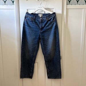 Madewell The Darted Barrel Leg Jean